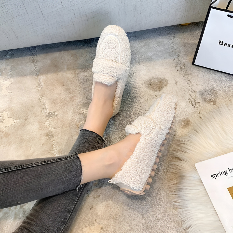 Nina™ | Chaussures en laine de mouton chaudes et confortables