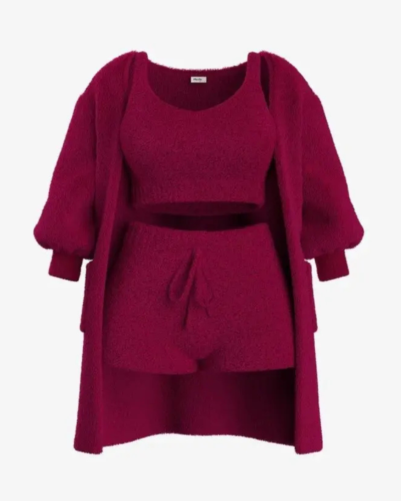 Lucia’s™ | Ensemble de Pyjama 3 Pièces Confortable