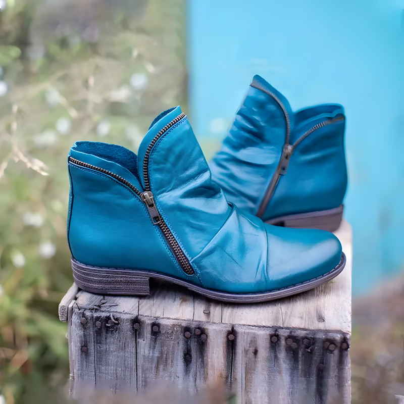 Selma™ | Bottines élégantes avec zip