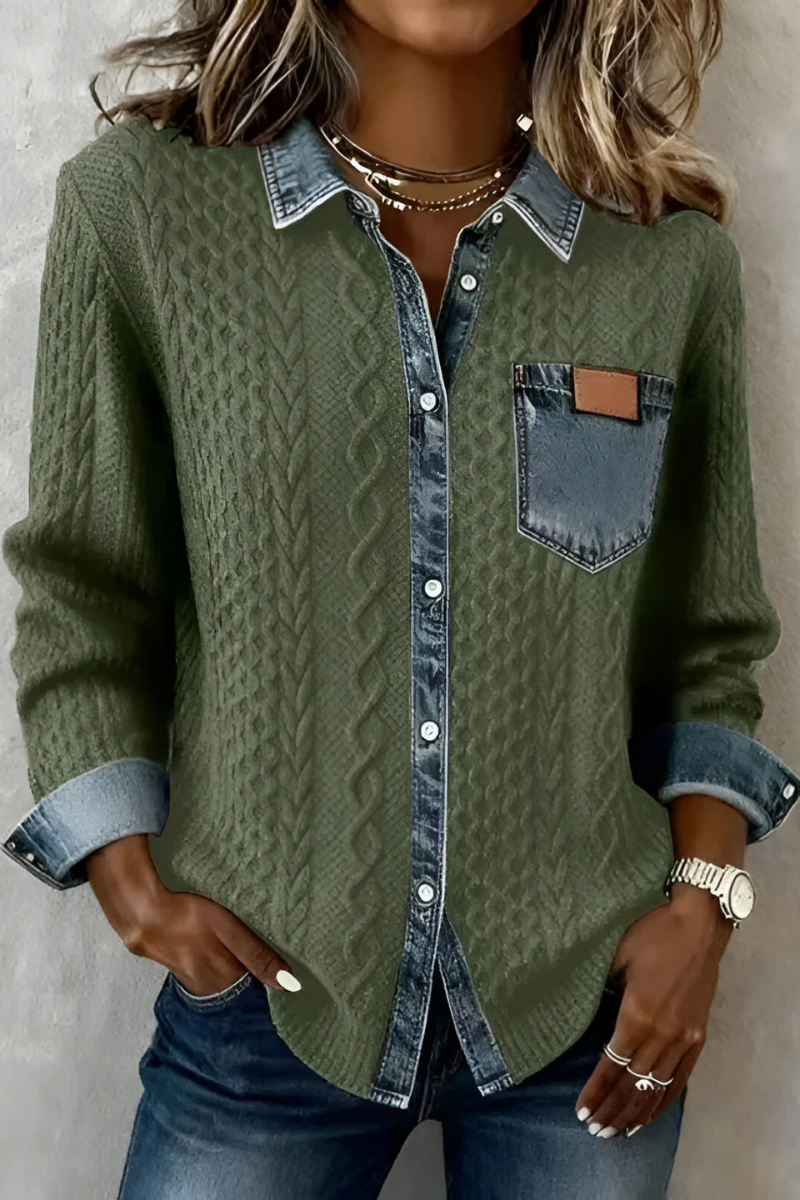 Selo™ | Chemisier En Denim Confortable