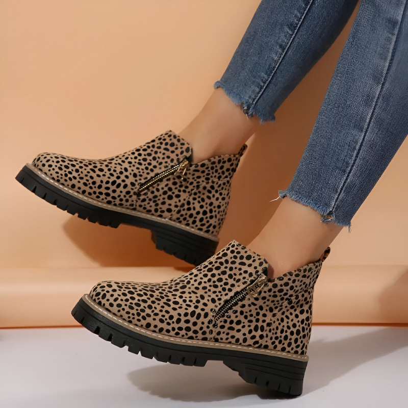 Leni™ | Bottines modernes avec semelle épaisse
