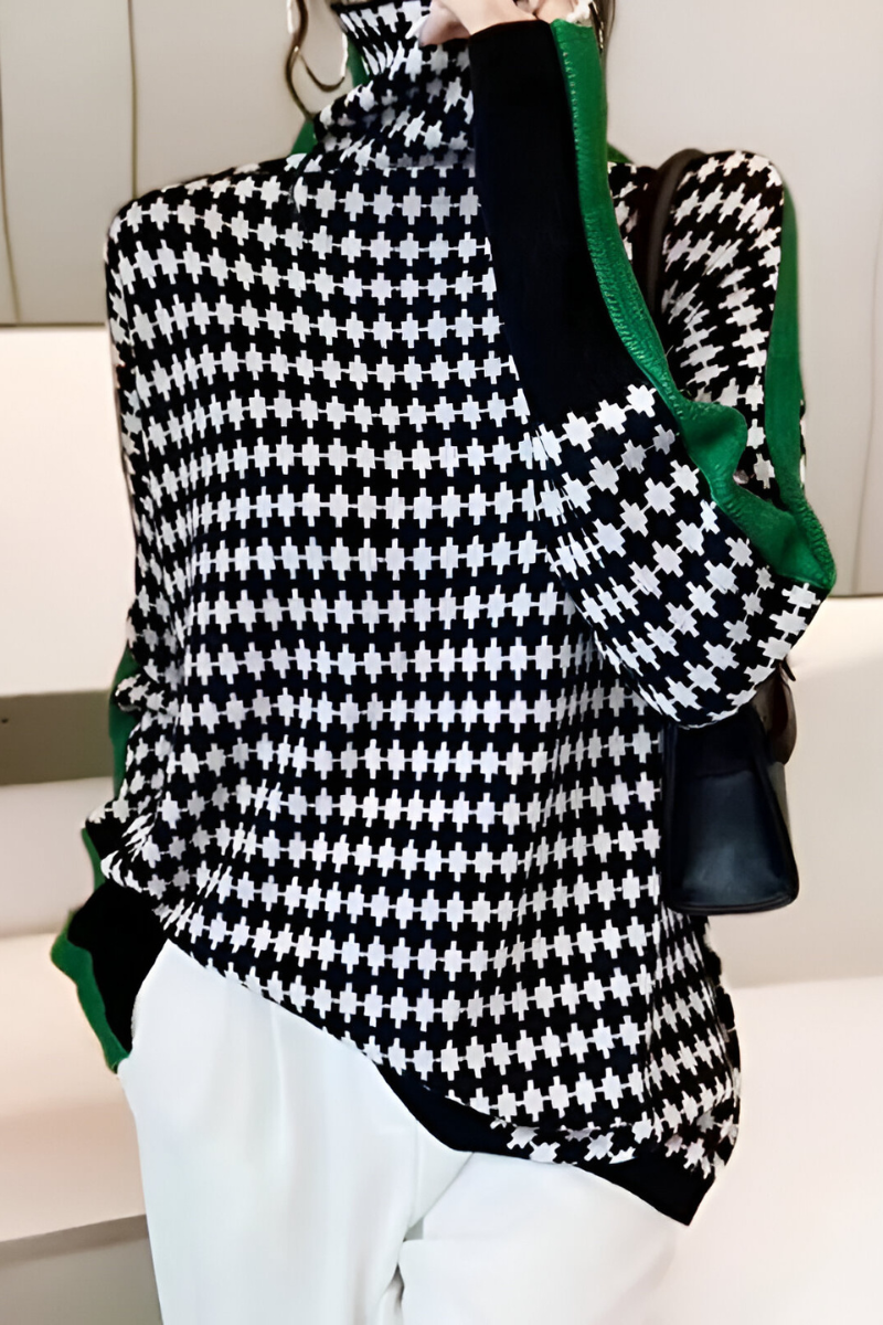 Nila™ | Pull décontracté tendance avec col montant