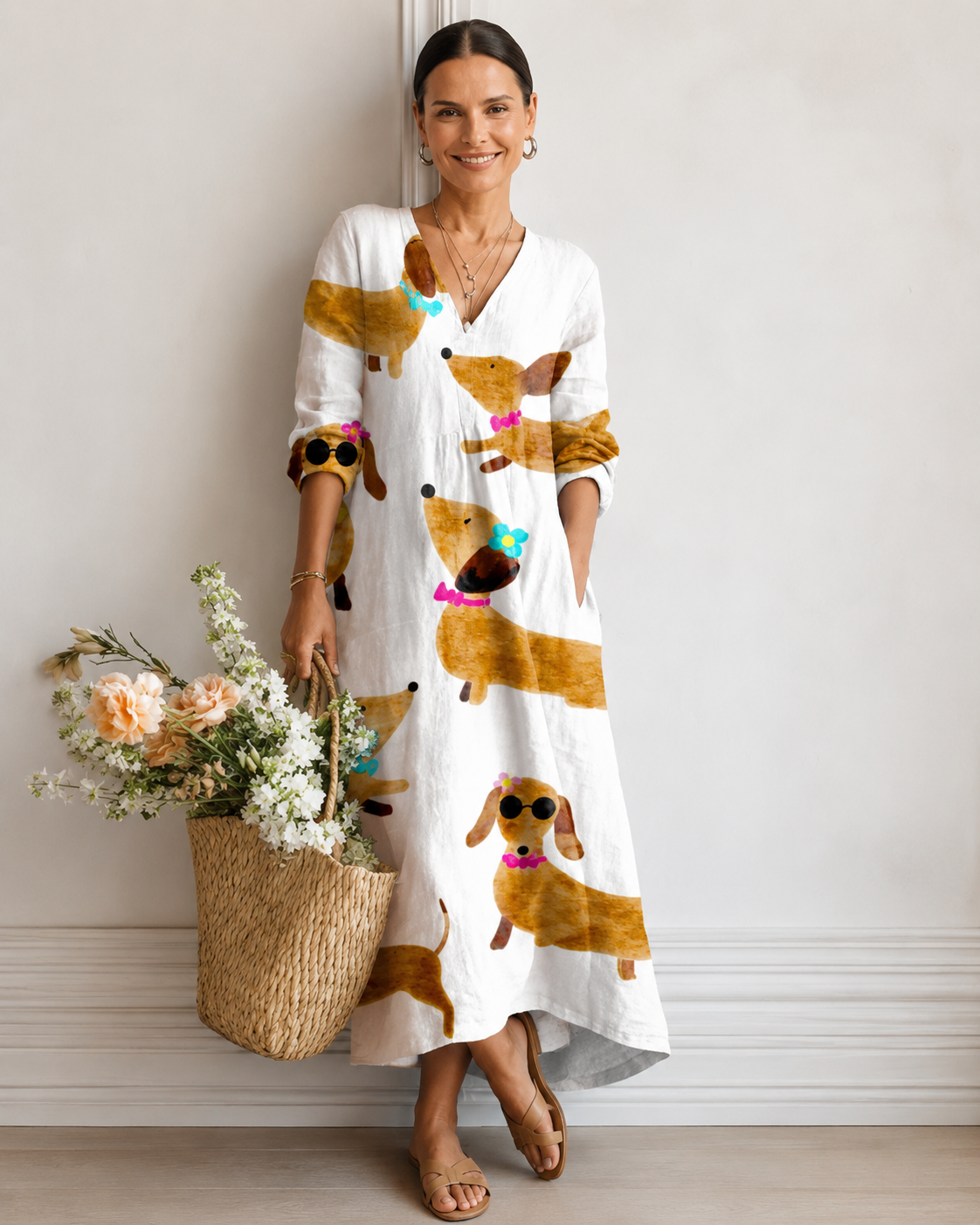 Emma™ | Robe Midi Gainante