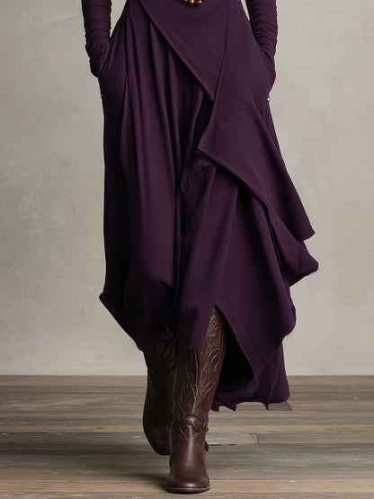 Nori™ | Robe Maxi Fluide Moderne