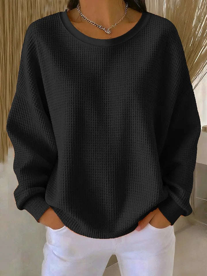 Sari™ | Pull Décontracté à Maille Texturée