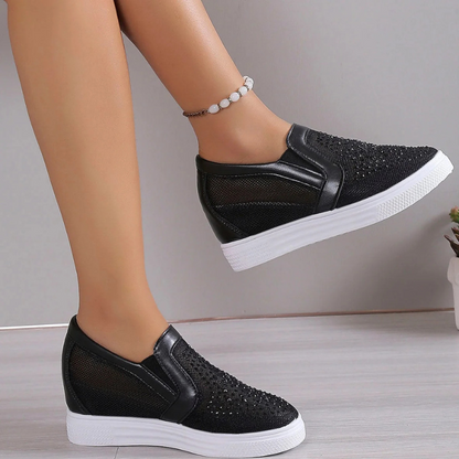 Nadja™ | Baskets Cristallines à la Mode pour Femmes