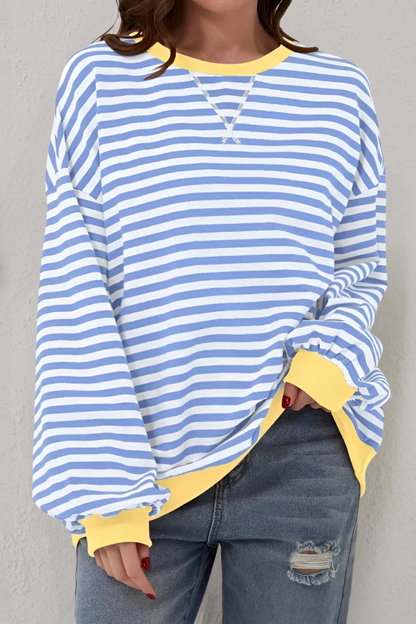 Mae™ | Sweat-shirt rayé