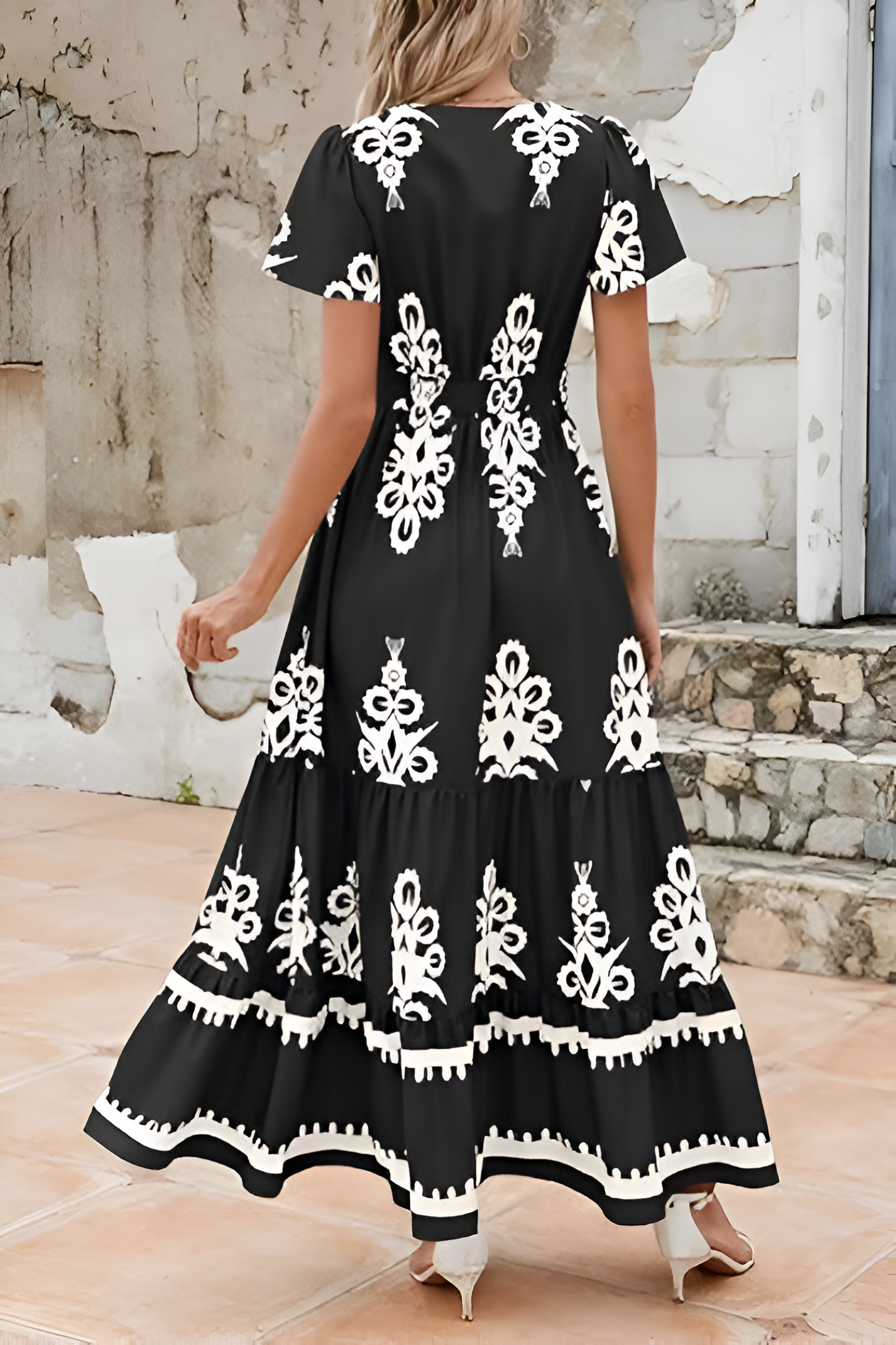 Lisa™ | Robe Maxi Sans Manches Boho