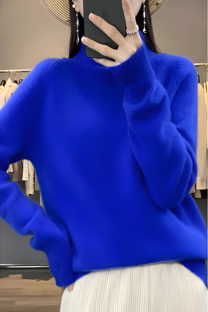 Elyn™ | Pull Col Roulé Tricoté