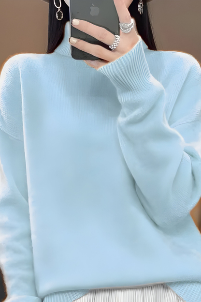 Elyn™ | Pull Col Roulé Tricoté