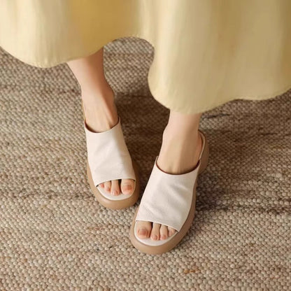 Evie™ | Chaussons Orthopédiques Confortables avec Talon