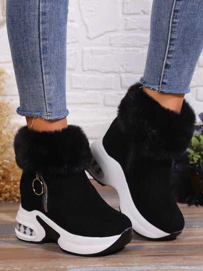 Noor™ | Bottes à plateforme confortables avec fausse fourrure