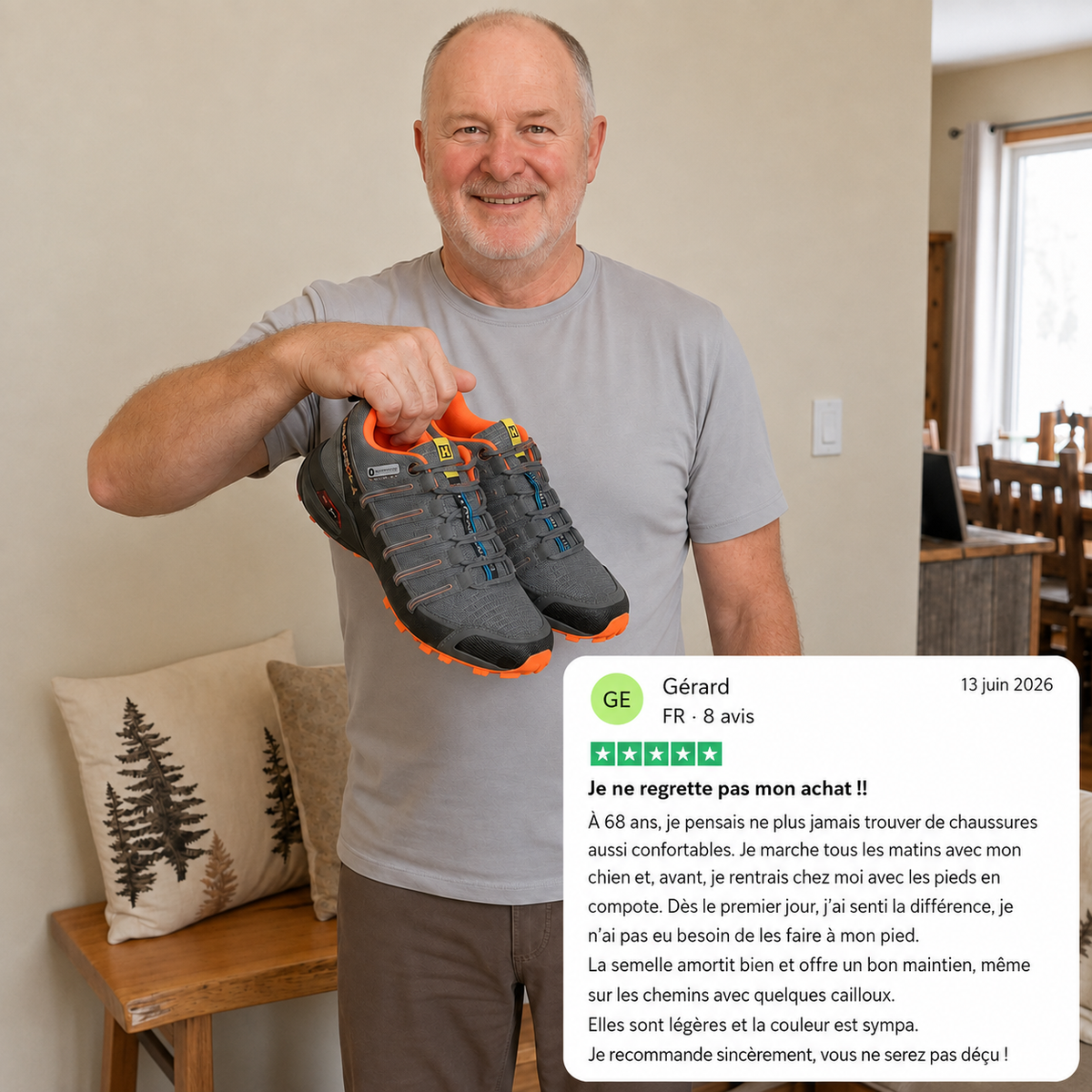 Margaux™ | Chaussures de marche orthopédiques confortables
