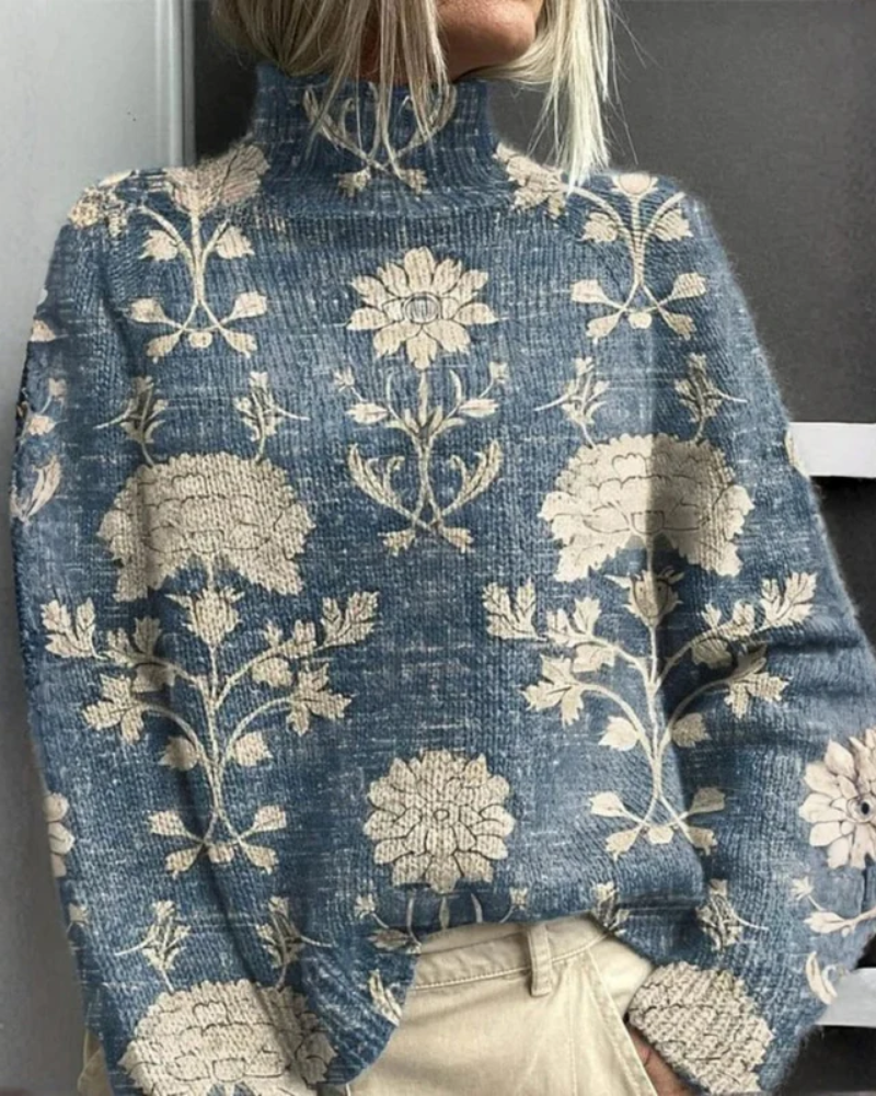 Edda™ | Pull Graphique Décontracté Tricoté