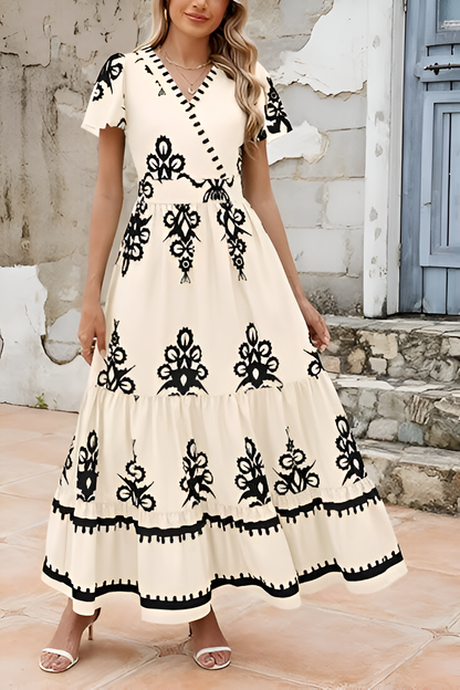 Lisa™ | Robe Maxi Sans Manches Boho