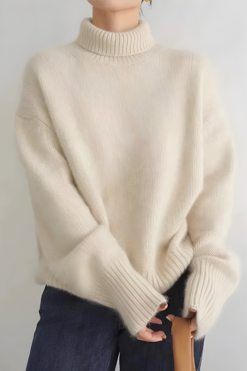 Elyn™ | Pull Col Roulé Tricoté