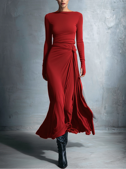 Veya™ | Robe Maxi Élégante et Fluide