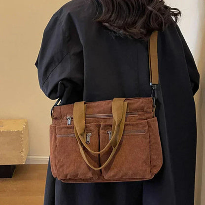 Urban™ | Sac à bandoulière en velours côtelé