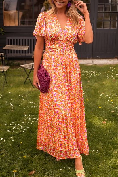 Ava™ | Robe Maxi à Col V