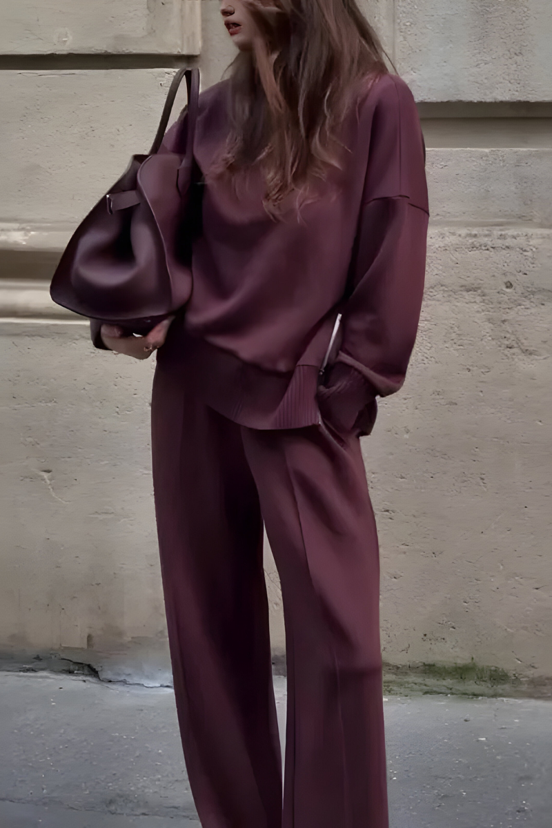 Nivora™ | Ensemble élégant en deux pièces avec coupe décontractée