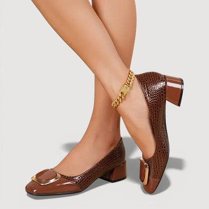 Vika™ | Talons en Cuir Orthopédiques Confortables et Élégants