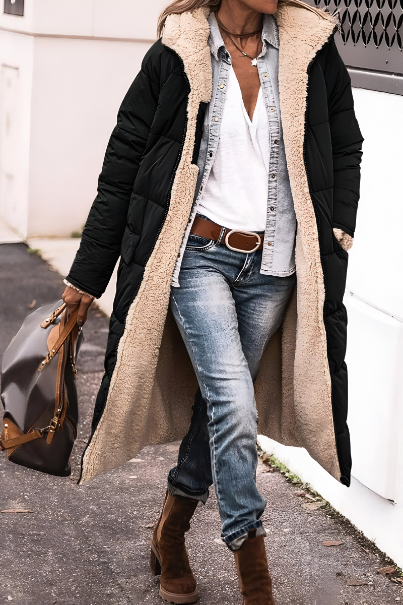 Joni™ | Élégante veste matelassée épaisse