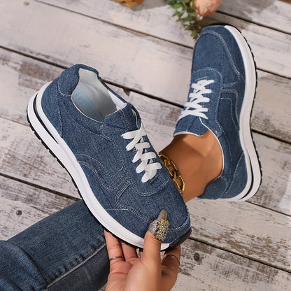 Izzy™ | Baskets Orthopédiques en Denim