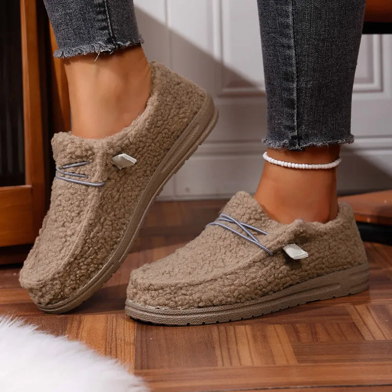 Luna | Chaussons Teddy Chauds