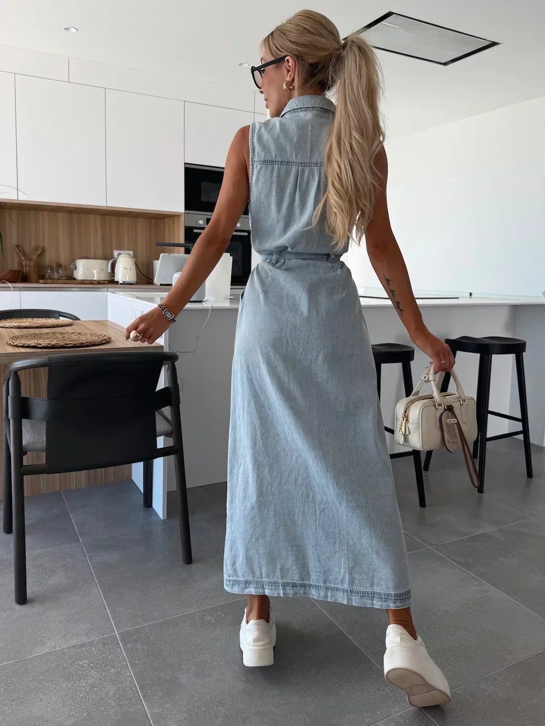 Lois™ | Robe Maxi en Jean