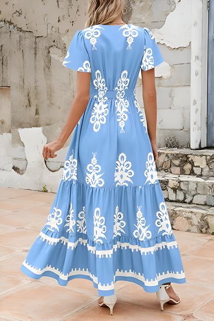 Lisa™ | Robe Maxi Sans Manches Boho