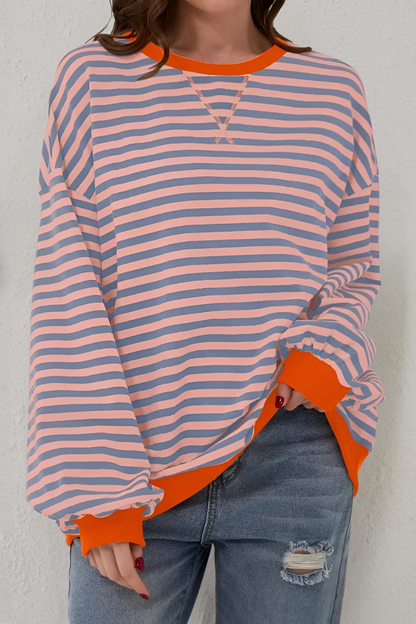 Mae™ | Sweat-shirt rayé