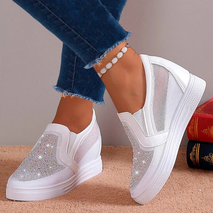 Nadja™ | Baskets Cristallines à la Mode pour Femmes