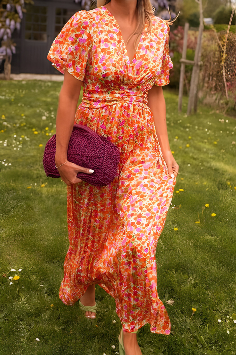Ava™ | Robe Maxi à Col V