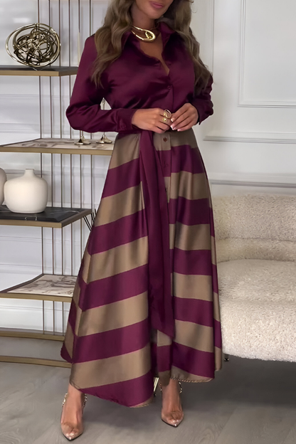 Mira™ | Ensemble Deux Pièces Flowy Élégant