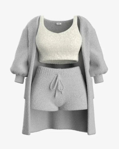 Lucia’s™ | Ensemble de Pyjama 3 Pièces Confortable