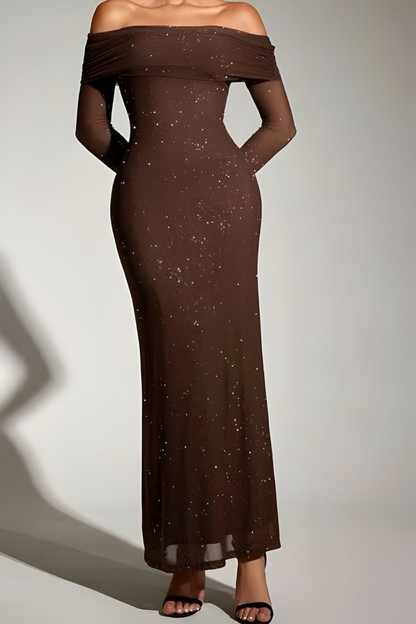 Nareen™ | Robe maxi scintillante raffinée