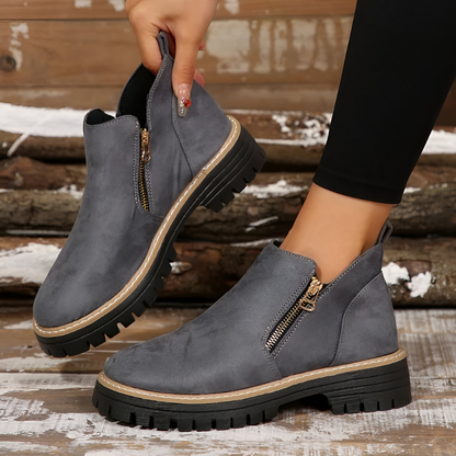 Leni™ | Bottines modernes avec semelle épaisse