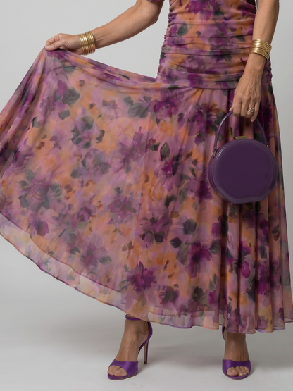 Evelina™ | Robe Maxi Élégante À Effet Ventre Plat