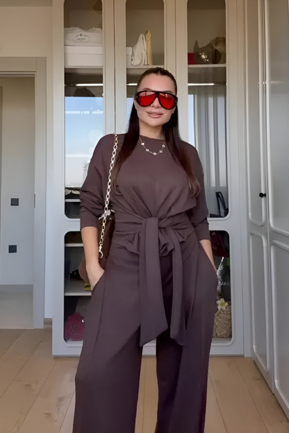 Arvia™ | Ensemble lounge chic avec détail nœud