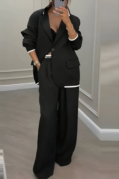 Esra™ | Ensemble de blazer décontracté et élégant