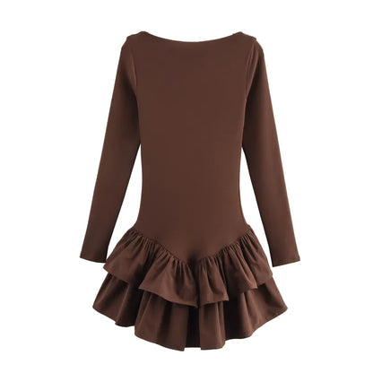 Lira™ | Robe Mini Stylée Drapée