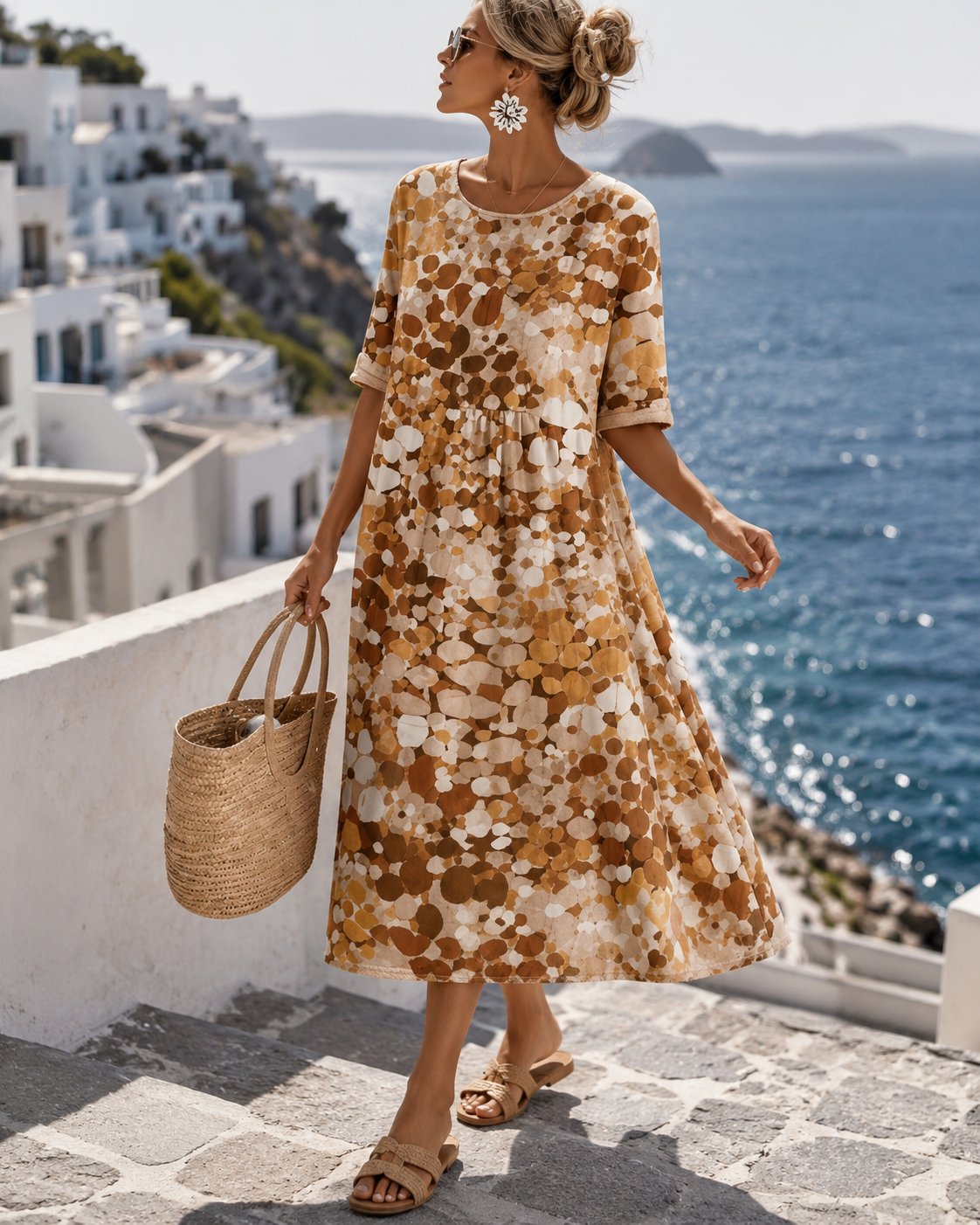 Zara™ | Robe d’Été Fleurie Gainante