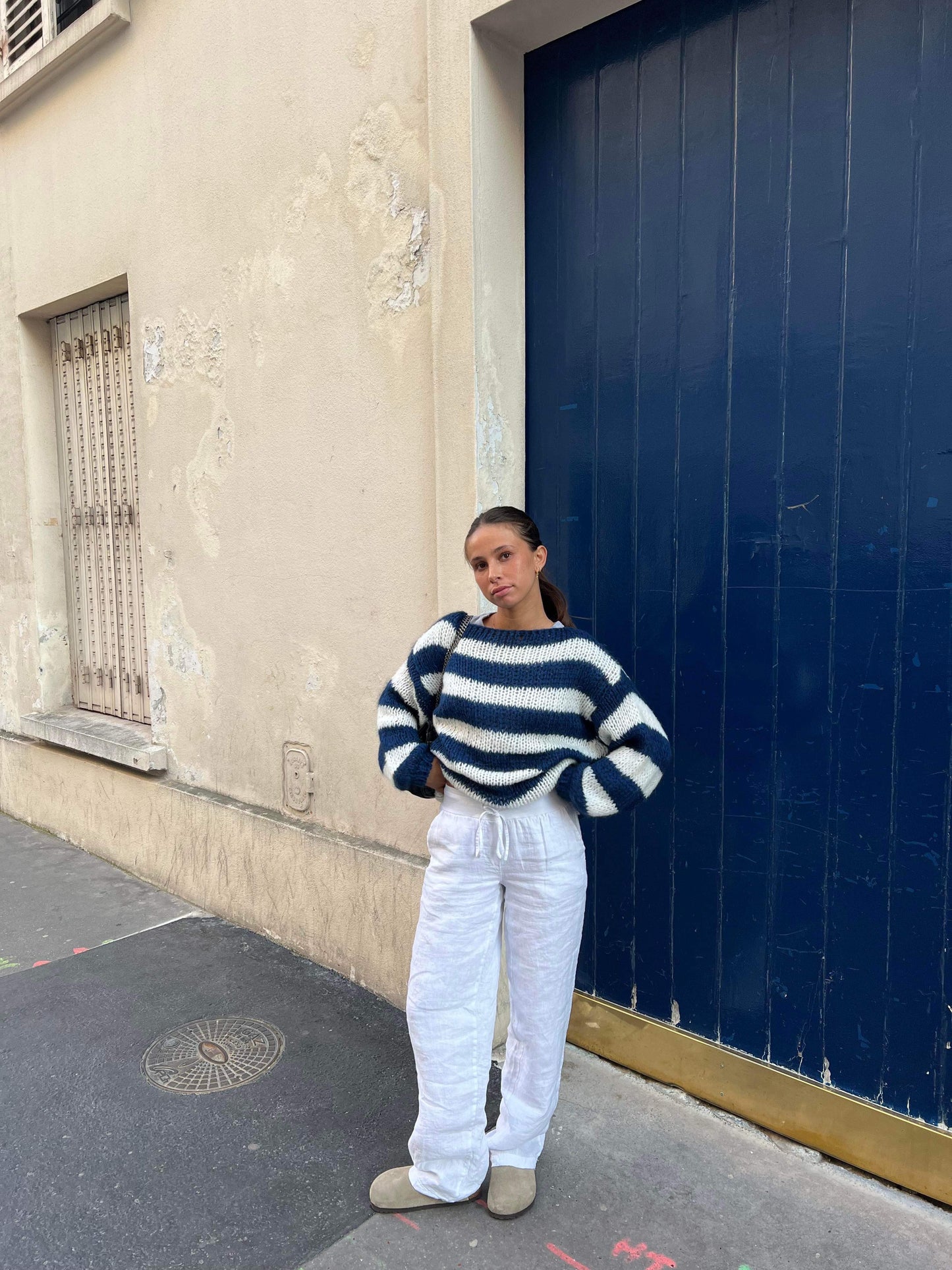 Ivy | Pull rayé