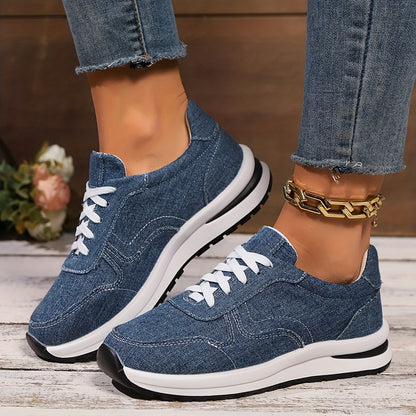 Izzy™ | Baskets Orthopédiques en Denim