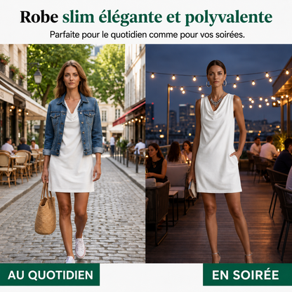 Maribelle™ | Robe Sans Manches Gainante