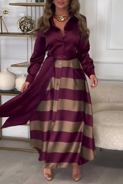 Mira™ | Ensemble Deux Pièces Flowy Élégant