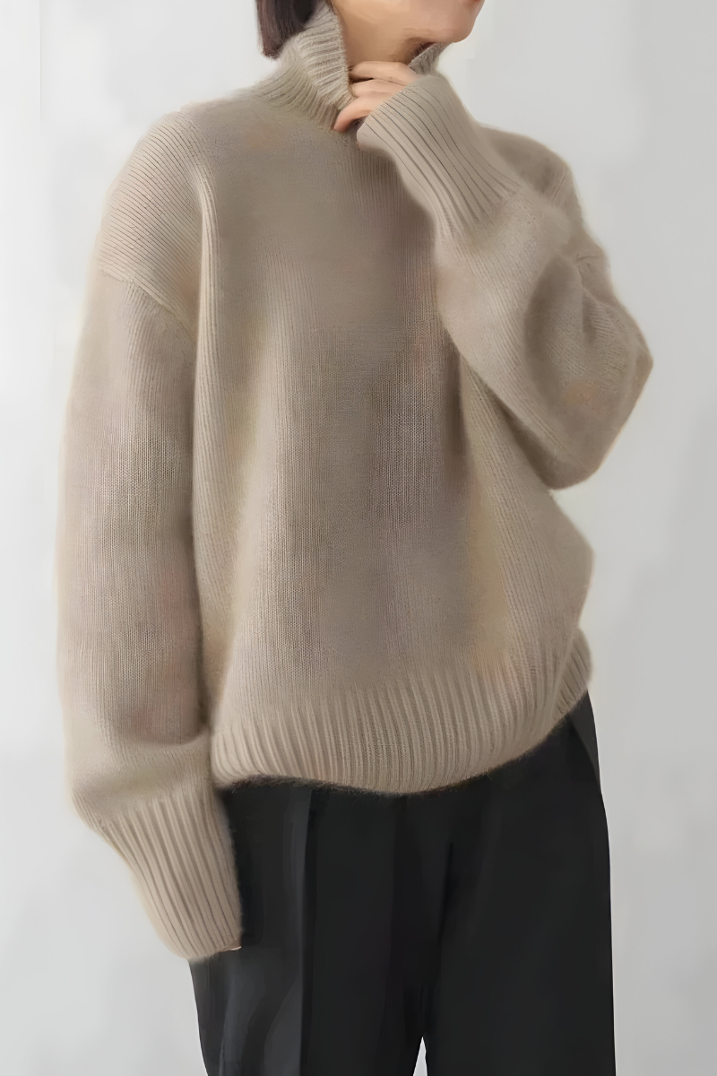 Elyn™ | Pull Col Roulé Tricoté