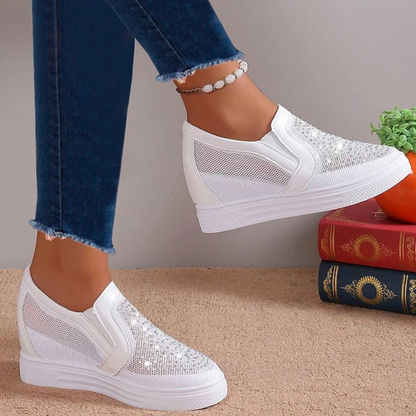Nadja™ | Baskets Cristallines à la Mode pour Femmes