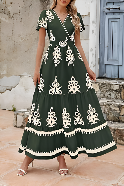 Lisa™ | Robe Maxi Sans Manches Boho