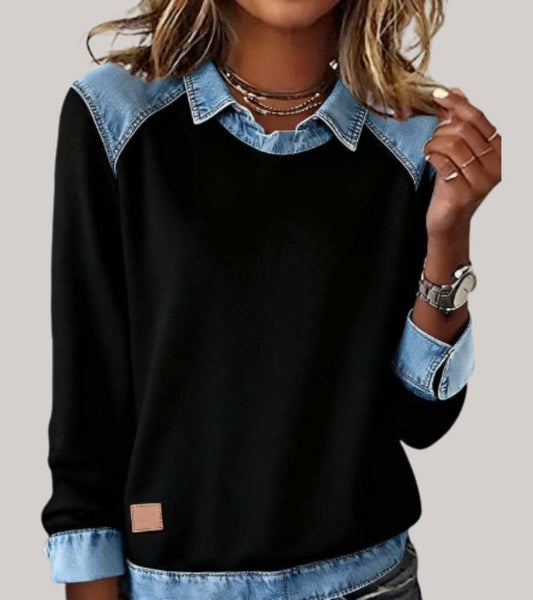 Nomi™ | Pull en Denim Confortable